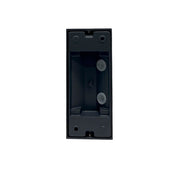 Outdoor and Indoor Cube LED Wall Light for GU10 in Black - Wall Light Fixtures - Floodlights