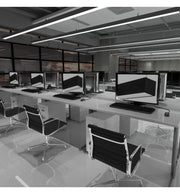 MUNICH LED Pendant Light Black 0.5m 1m 1.5m 2m - LED lineal light