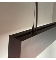 MUNICH LED Pendant Light Black 0.5m 1m 1.5m 2m - LED lineal light