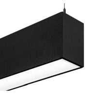 MUNICH LED Pendant Light Black 0.5m 1m 1.5m 2m - 2700K / 2.0m / 1-10V Dimmable - LED lineal light