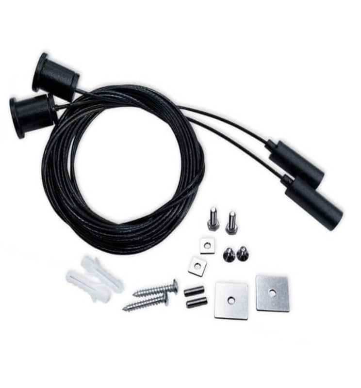 MUNICH LED Pendant Light Black 0.5m 1m 1.5m 2m - LED lineal light