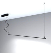 22W Linear MILANO LED Pendant Light 1.5m in Black 4000K - LED Batten