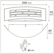 Modern Outdoor GOTHENBURG LED Wall Light - Wall Light Fixtures - Bollard Lights