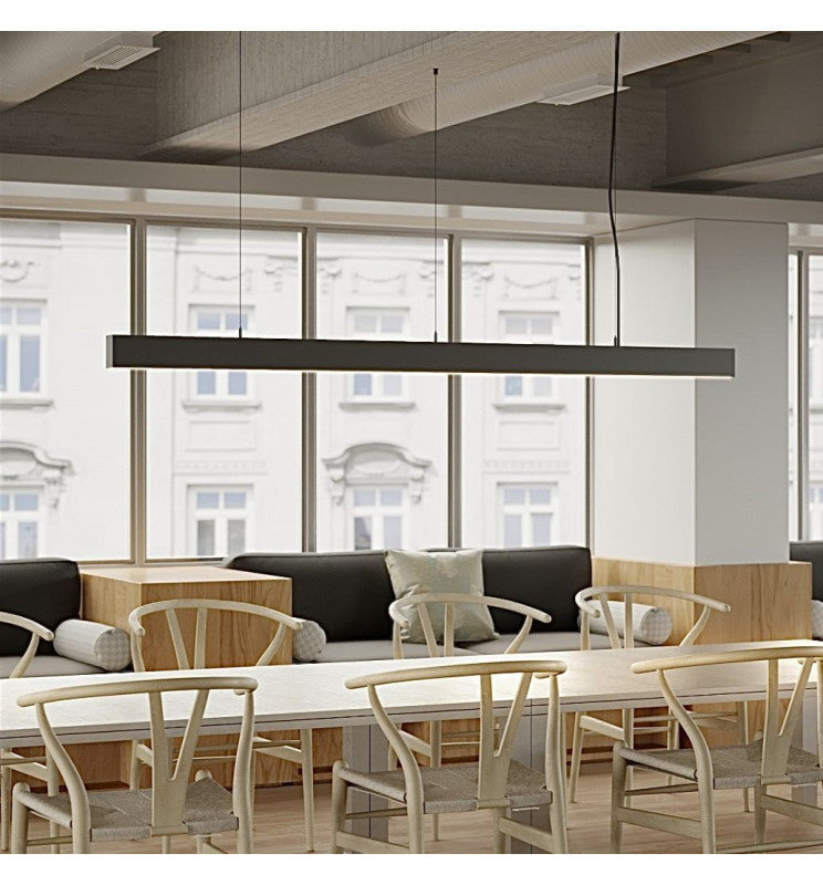 MUNICH LED Pendant Light Black 0.5m 1m 1.5m 2m