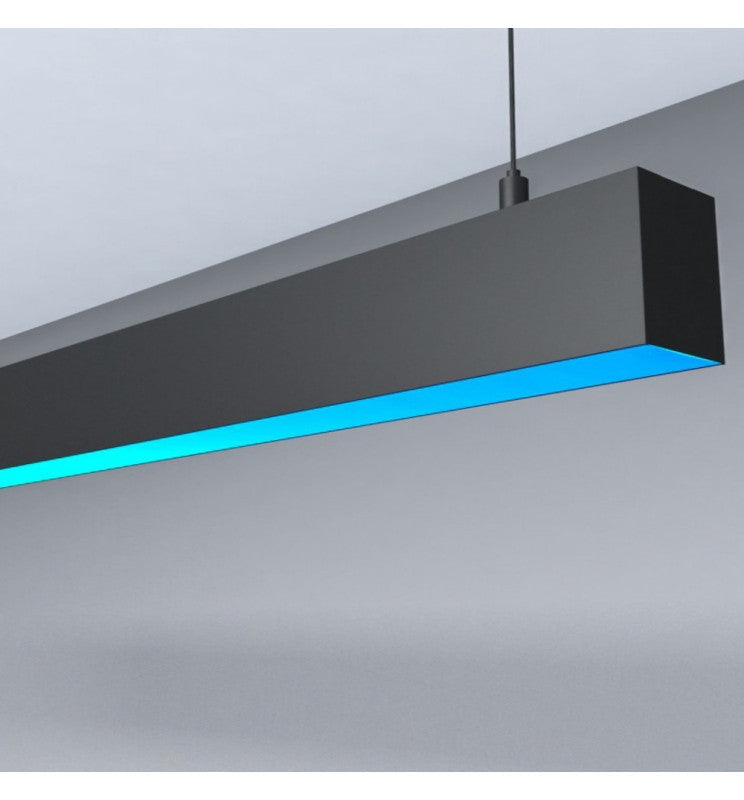 MUNICH RGB LED Linear Pendant Light – Black – IP54