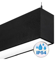 MUNICH LED Pendant Light Black 0.5m 1m 1.5m 2m - Lighting - Linear Lights
