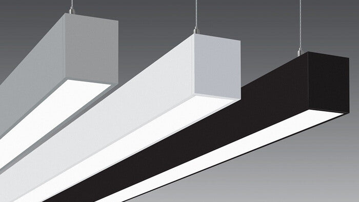 MUNICH LED Pendant Light White 0.5m 1m 1.5m 2m - Ceiling Light Fixtures - Linear Lights