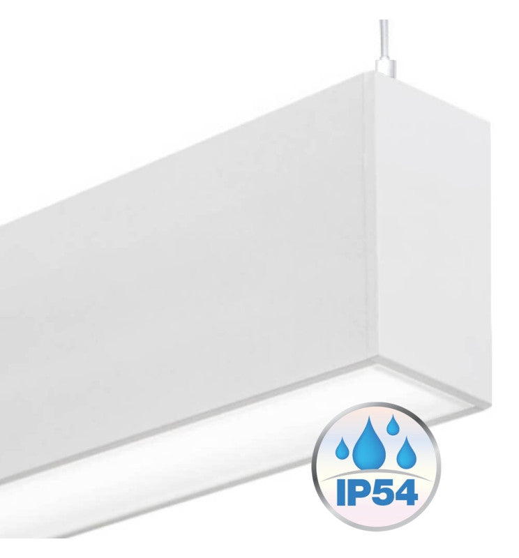 MUNICH LED Pendant Light White 0.5m 1m 1.5m 2m - Ceiling Light Fixtures - Linear Lights