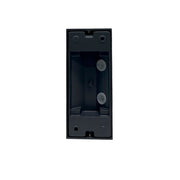 Outdoor and Indoor Cube LED Wall Light for GU10 in Black - Wall Light Fixtures - Floodlights