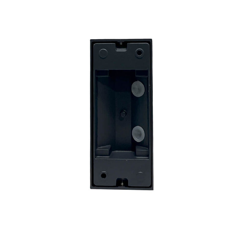 Outdoor and Indoor Cube LED Wall Light for GU10 in Black - Wall Light Fixtures - Floodlights