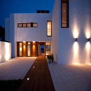 Outdoor and Indoor Cylindrical LED Wall Light with PIR Sensor - Wall Light Fixtures - Floodlights