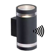 Outdoor and Indoor Cylindrical LED Wall Light with PIR Sensor - Wall Light Fixtures - Floodlights