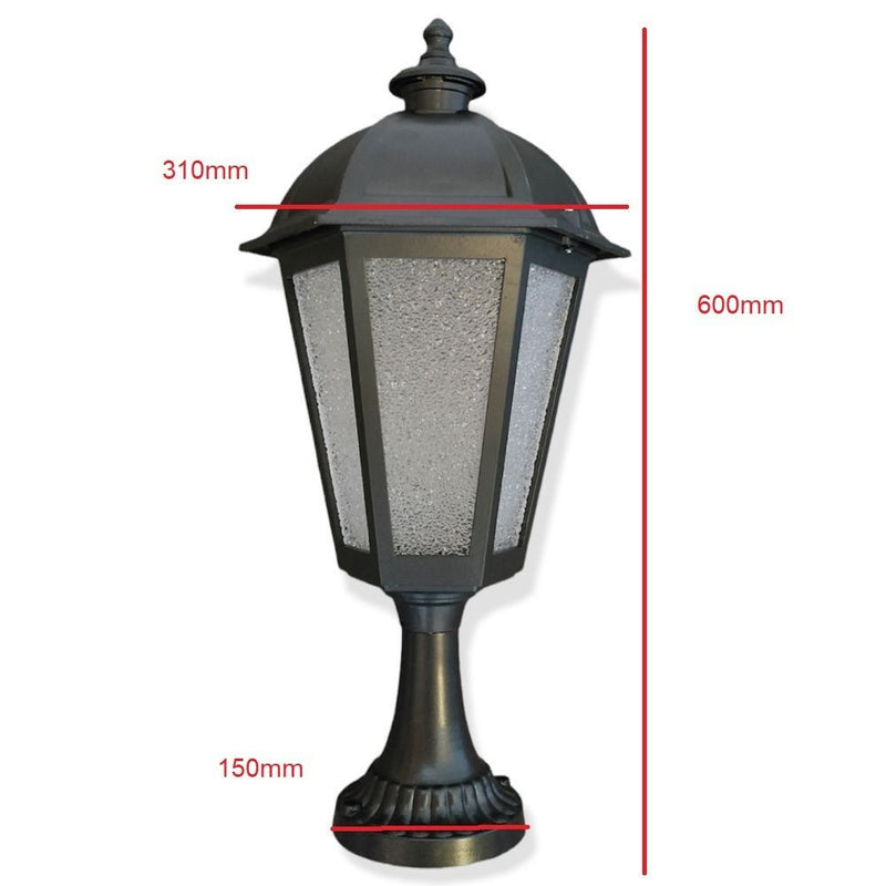 Outdoor KING LED Wall Light in Lantern Shape - Wall Light Fixtures - Bollard Lights