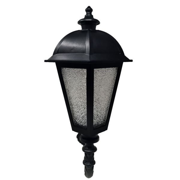 Outdoor KING LED Wall Light in Lantern Shape with Arm - Wall Light Fixtures - Bollard Lights
