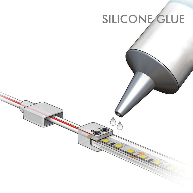 Outdoor LED Strip Light Connection Kit - Lighting Accessories - Accessories