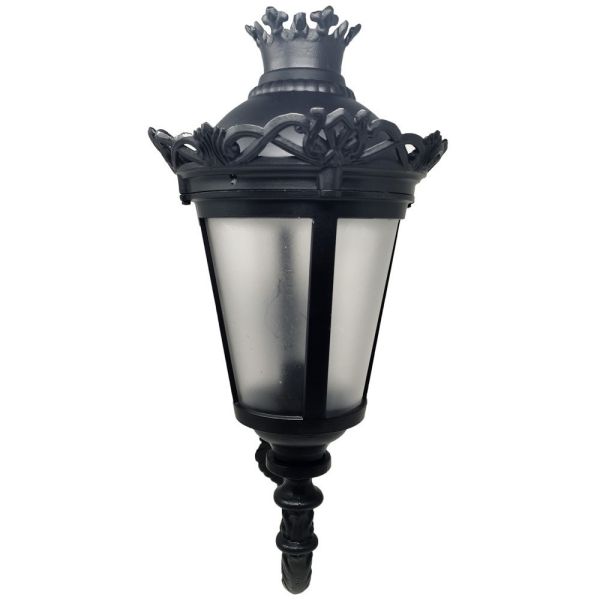 Outdoor QUEEN LED Wall Light in Lantern Shape with Arm - Wall Light Fixtures - Bollard Lights