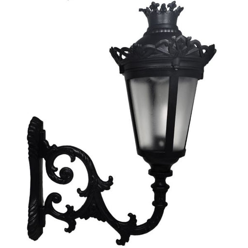 Outdoor QUEEN LED Wall Light in Lantern Shape with Arm - Wall Light Fixtures - Bollard Lights