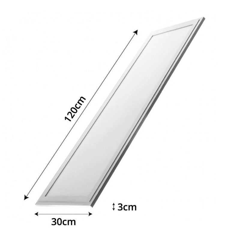 44W LED Panel 120x30cm with PHILIPS Power Supply 4000K 10 Pack - LED Panel