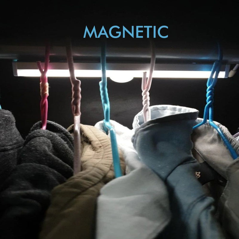 2W Magnetic Rechargeable LED Light 30cm with Motion Sensor 6000K - LED Wall lighting