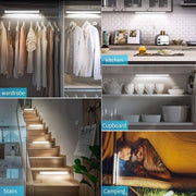 2W Magnetic Rechargeable LED Light 30cm with Motion Sensor 6000K - LED Wall lighting