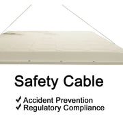 40W Waterproof LED Panel 60x60cm with PHILIPS Driver 5700K 2 Pack - LED Panel