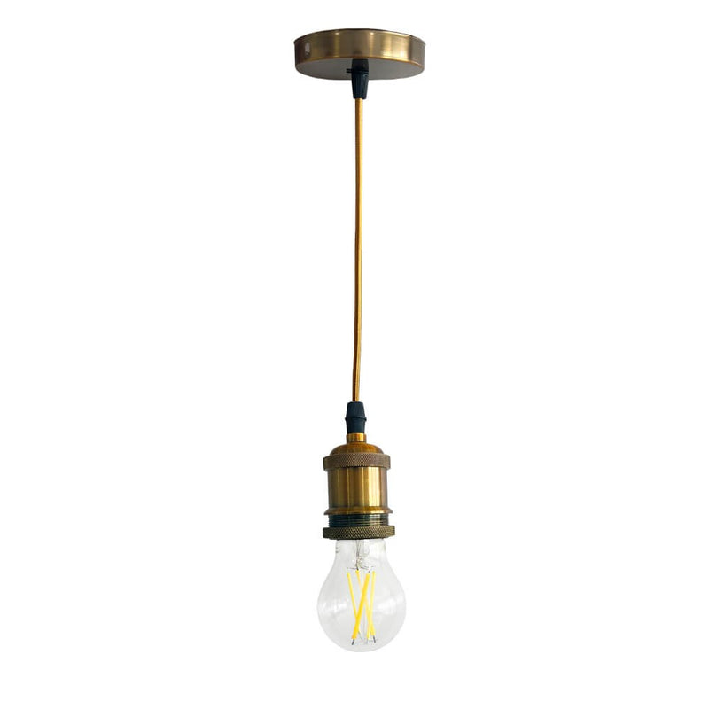ROMA Pendant Lamp in Bronze for E27 Bulb - Pendant lighting