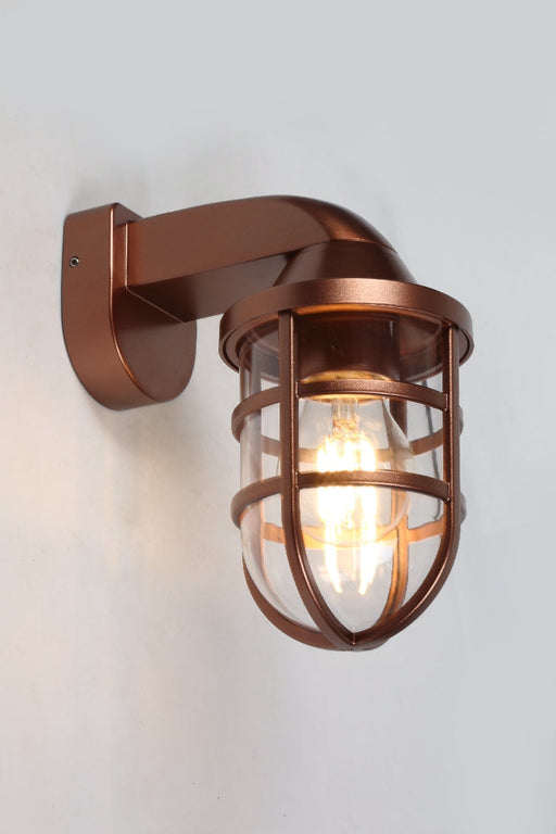 Posidion wall light copper - LED Wall lighting - Ledex Lighting UK