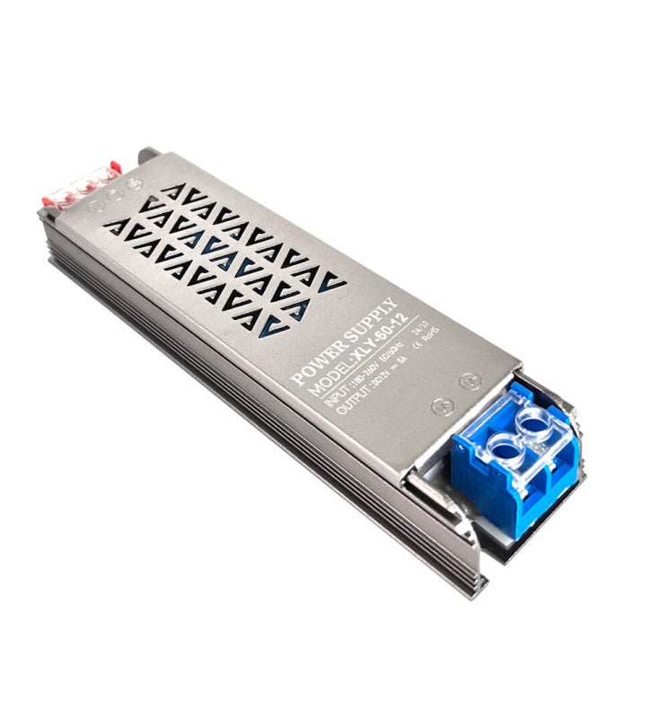 60W Power Supply Slim 12V 5A Aluminum IP20