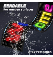 Programmable LED RGB Sign Remote Control and App Controlled - Digital Signs - Non-lighting Products