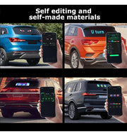 Programmable LED RGB Sign Remote Control and App Controlled - Digital Signs - Non-lighting Products
