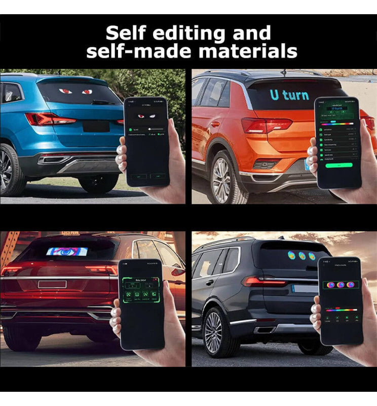 Programmable LED RGB Sign Remote Control and App Controlled - Digital Signs - Non-lighting Products