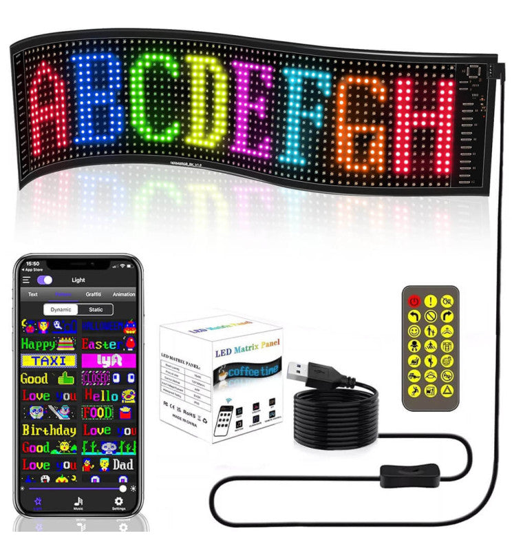 Sign For Remote Control Programmable LED RGB Sign Remote Control and App Controlled Buy — Ledex UK