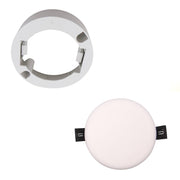 Recessed Frame Converter White for 8W QUASAR LED Downlight - Lighting Accessories - Accessories