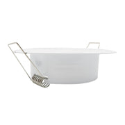 Recessed GU10 MR16 Lamp Holder in White - Lighting Accessories - Downlights