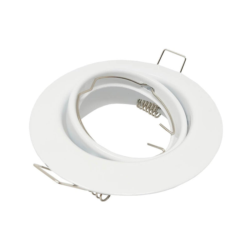 Recessed GU10 MR16 Lamp Holder in White - Lighting Accessories - Downlights