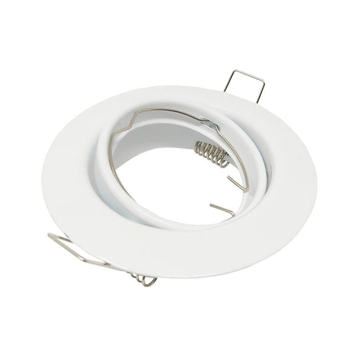 Recessed GU10 MR16 Lamp Holder in White - Lighting Accessories - Downlights