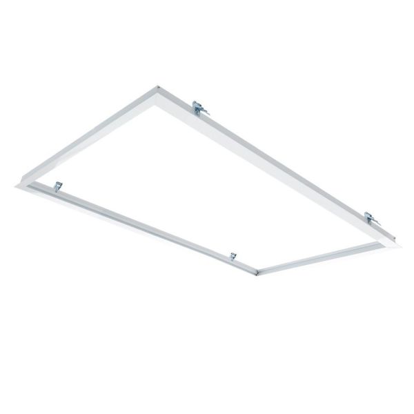 Recessed LED Panel Frame in White 60x120cm - Lighting Accessories - Accessories