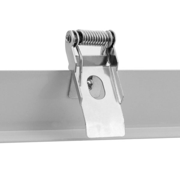 Recessed LED Panel Frame in White 60x120cm - Lighting Accessories - Accessories