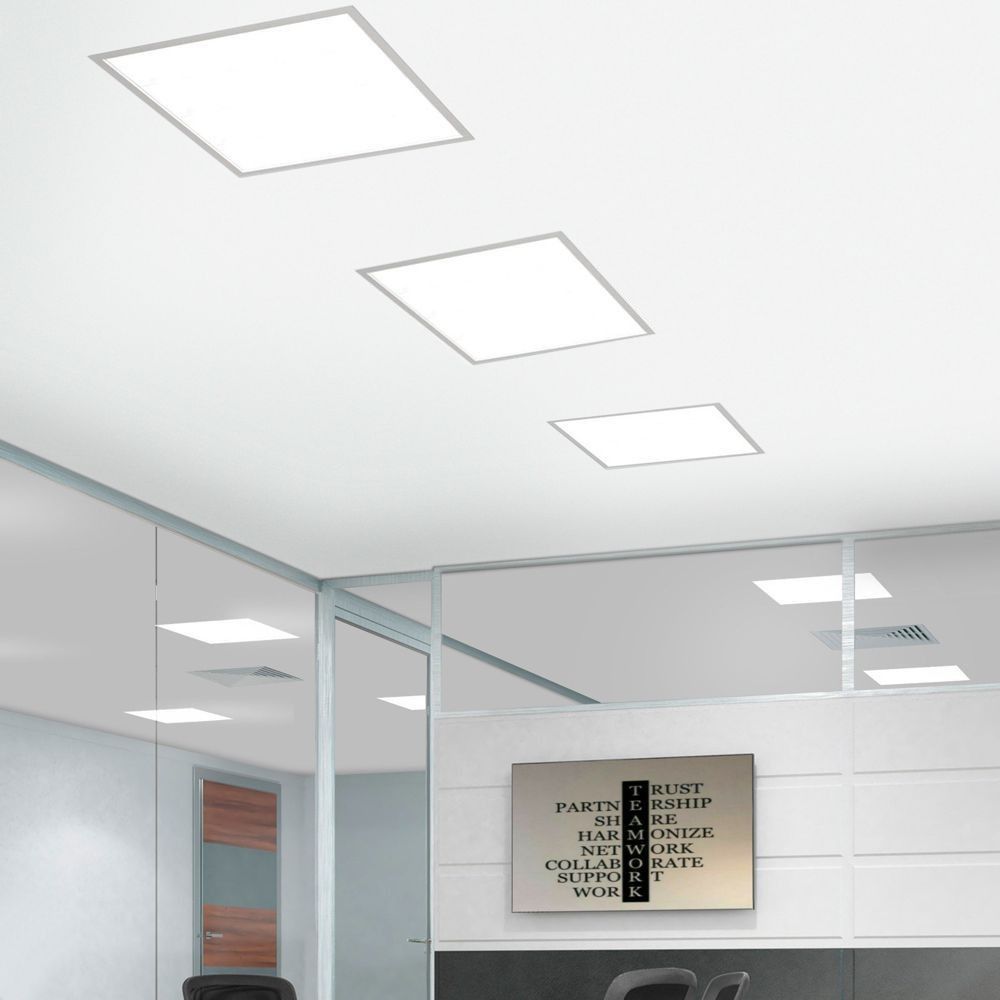 Recessed LED Panel Frame in White 60x60cm Buy in the UK | Ledex — Ledex UK