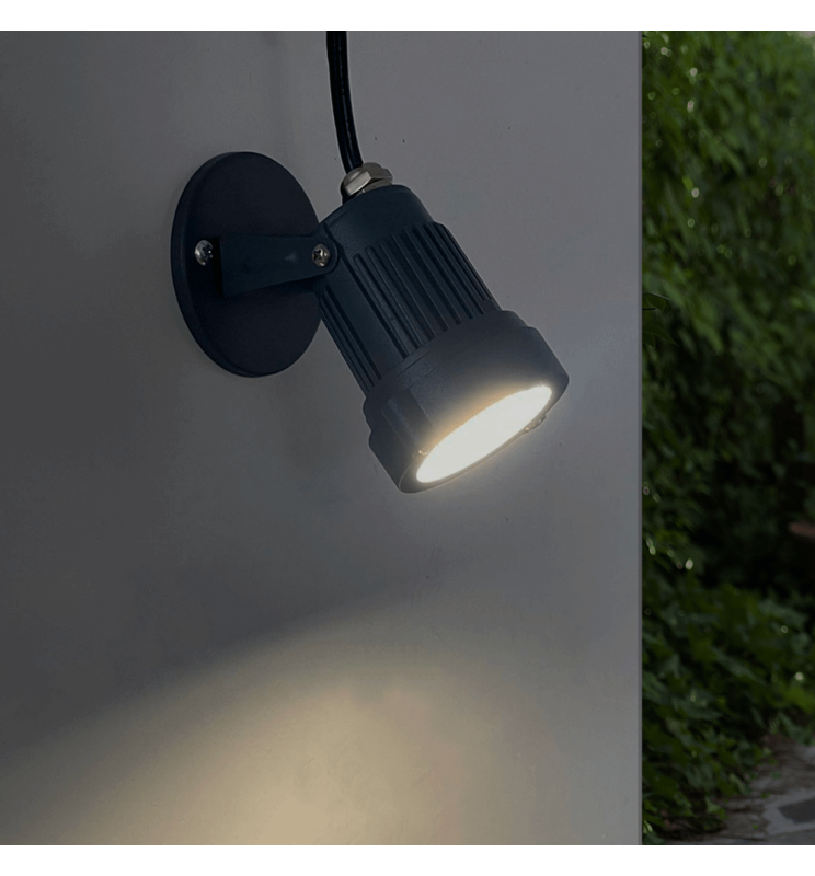 Robust Outdoor LED Spotlight IP65 GU10 - Flood & Spot Lights - Floodlights