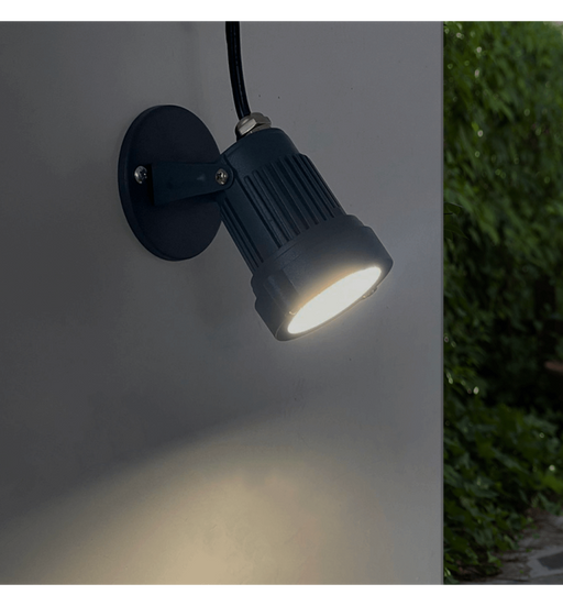 Robust Outdoor LED Spotlight IP65 GU10 - Flood & Spot Lights - Floodlights