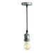 ROMA Silver Pendant housing for E27 bulb - Housing - Ledex Lighting UK