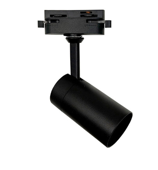 Single Circuit Track Spotlight in Black for GU10 LED Bulb - Track Lighting - Track Lighting