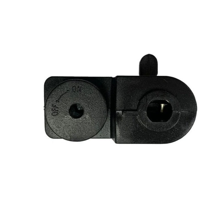 Single Phase Rail Adapter Connector in Black