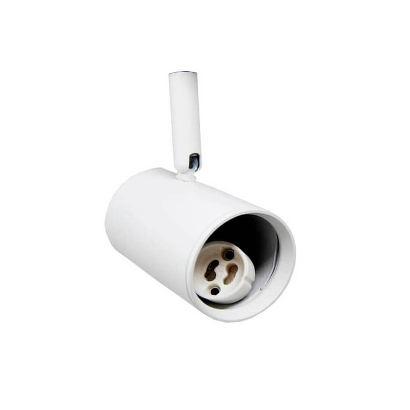 Single Phase GU10 LED Track Light in White - Track Lighting Fixtures - Track Lighting