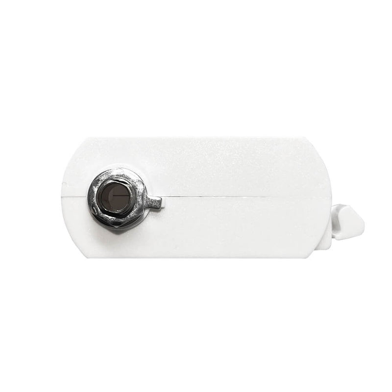 Single Phase Rail Adapter Connector in White - Track Lighting Accessories - Accessories