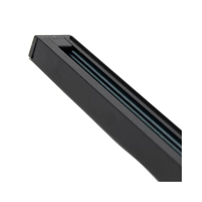 Single Phase Track Light Rail 1m in Black - Track Lighting Rails - Track Lighting