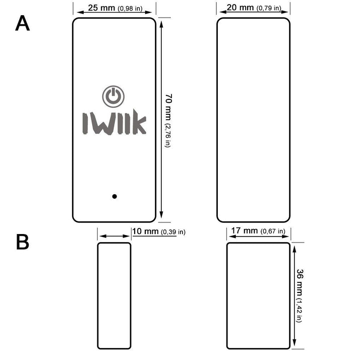 SMART Wi-Fi Door and Window Sensor