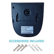 Outdoor Solar LED Wall Light with PIR Motion Sensor 4500K - Solar LED light