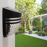 Outdoor Solar LED Wall Light with PIR Motion Sensor 4500K - Landscape Pathway Lighting - Solar Lighting